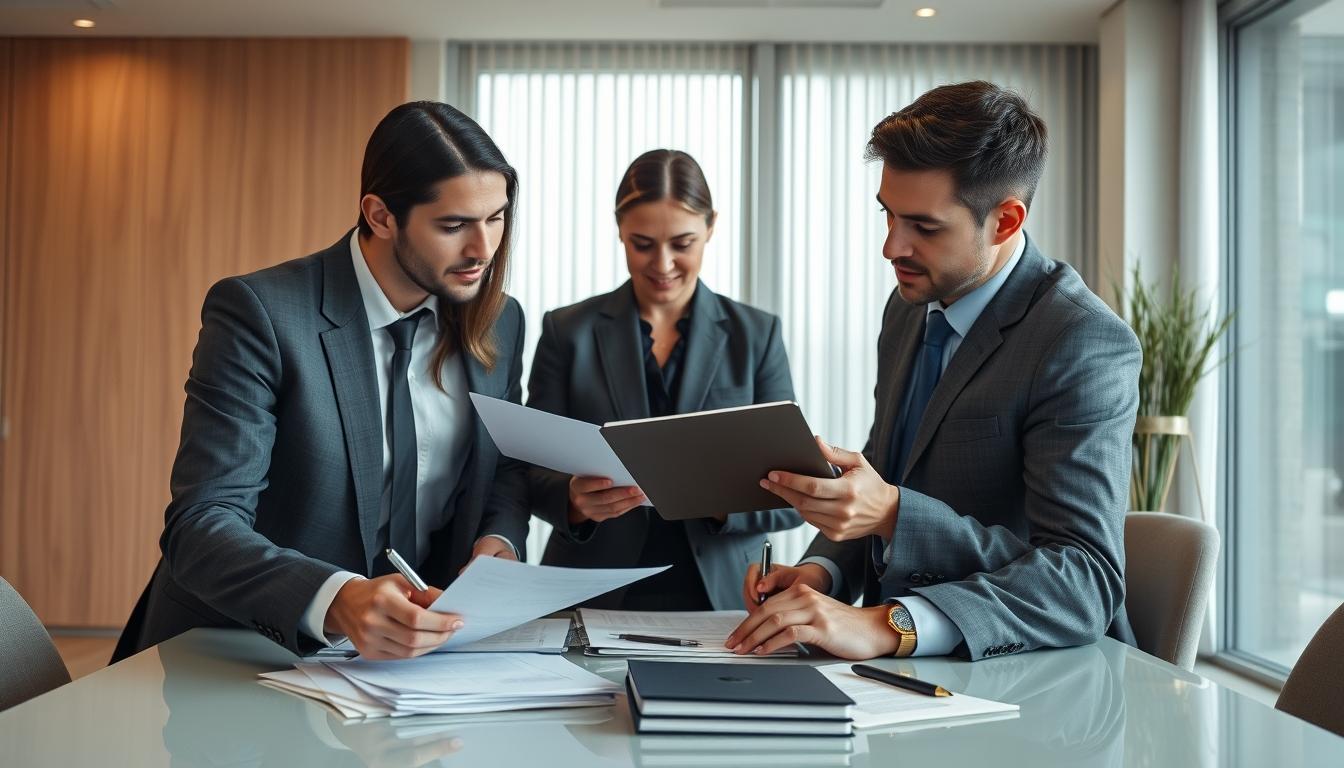 Property settlement documents and transfer review